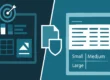 Editorial illustration contrasting dynamic Power BI measures with stored calculated-column categories and upstream data preparation.